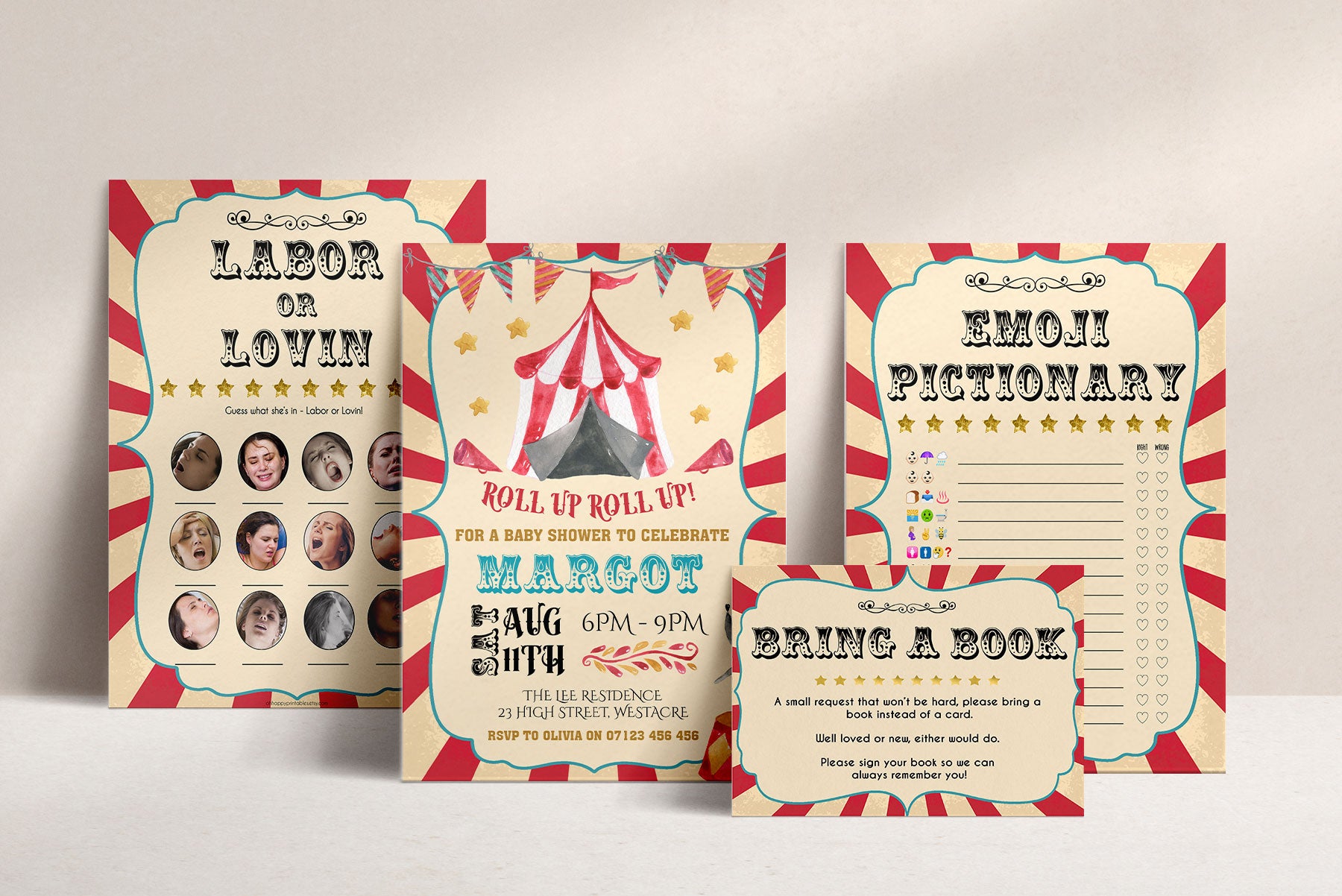 Shop Carnival Baby Shower Printables | Oh Happy Printables – Page 3 ...
