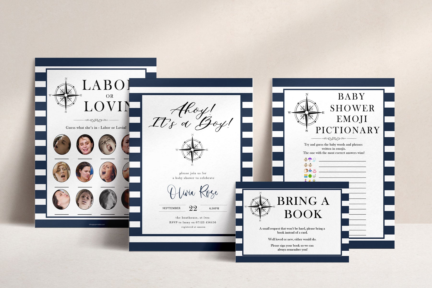 Shop Nautical Baby Shower Printables | Oh Happy Printables – Page 2 ...