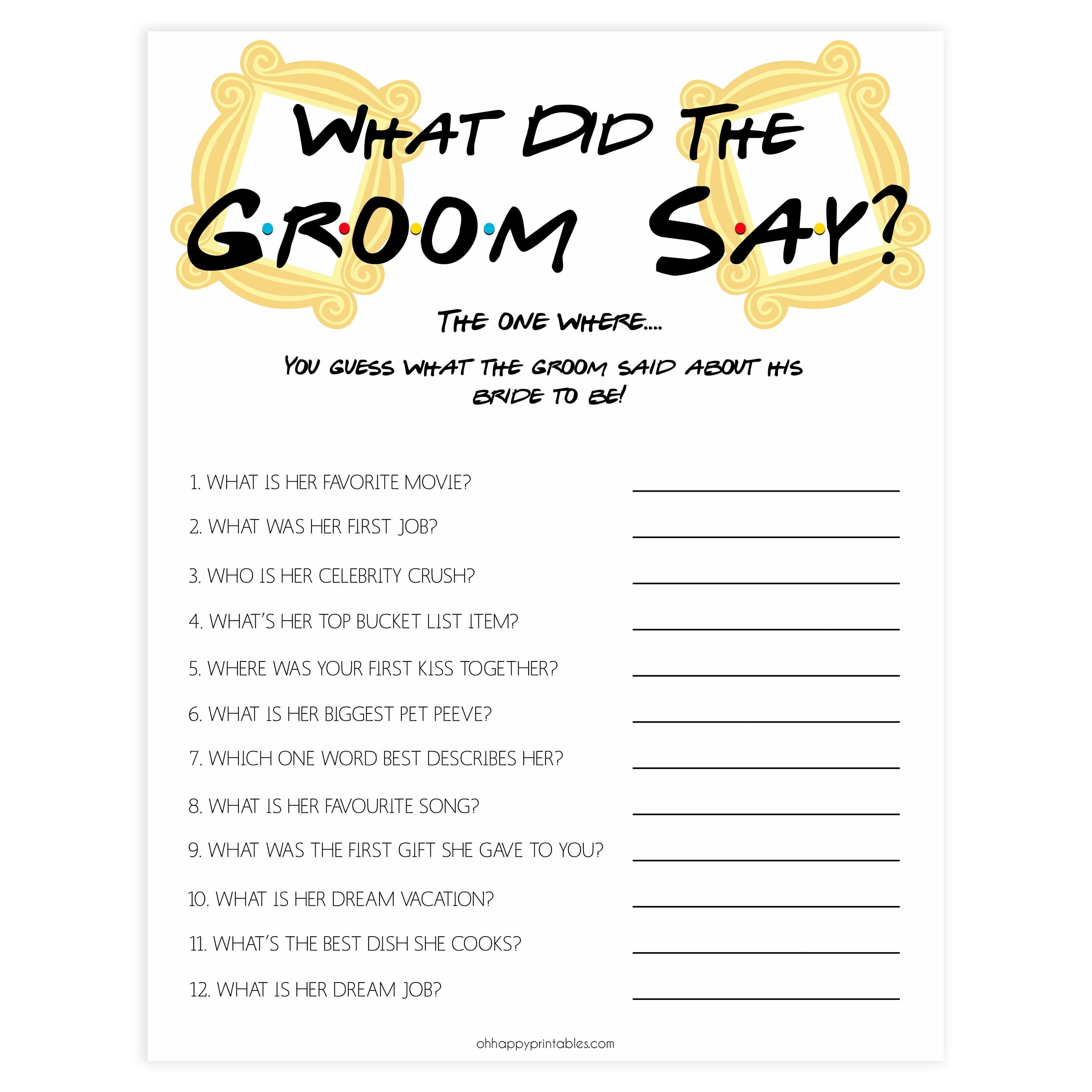 Friends Guessing Games For Adults Questions 21 Questions Game