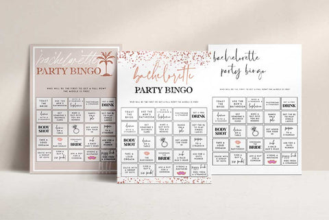 Bachelorette Party Bingo