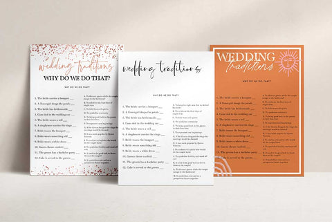 Wedding Traditions