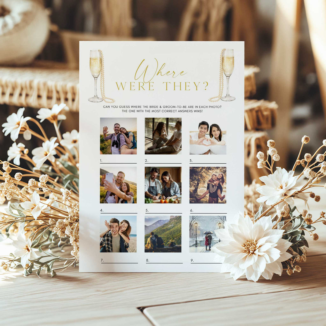 100 Pearls & Prosecco Bridal Shower Games