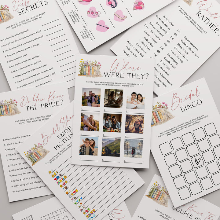 100 A New Chapter Begins Bridal Shower Games