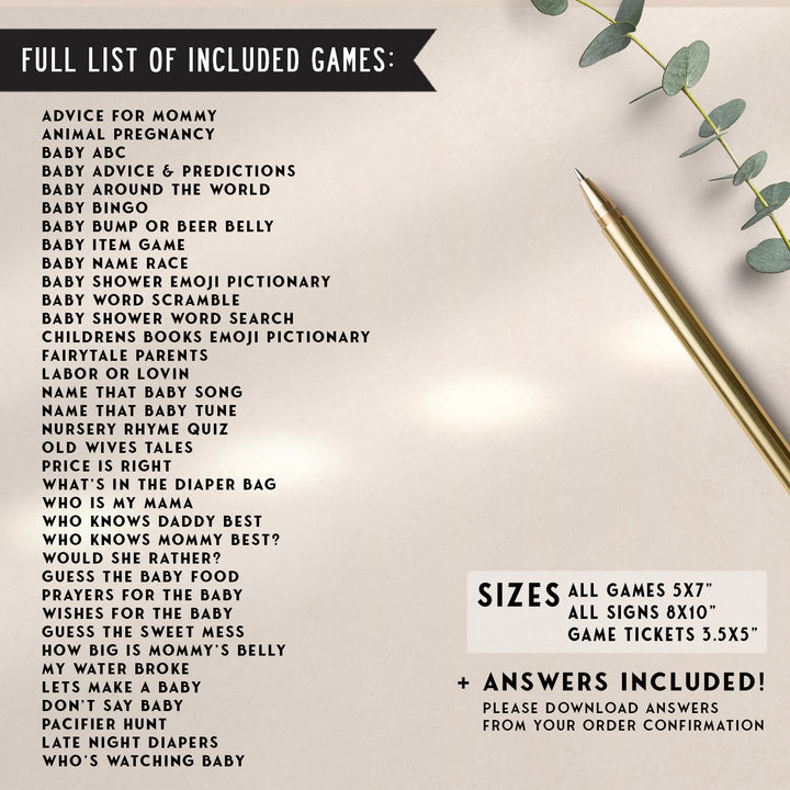 A Little Cowboy Baby Shower Games