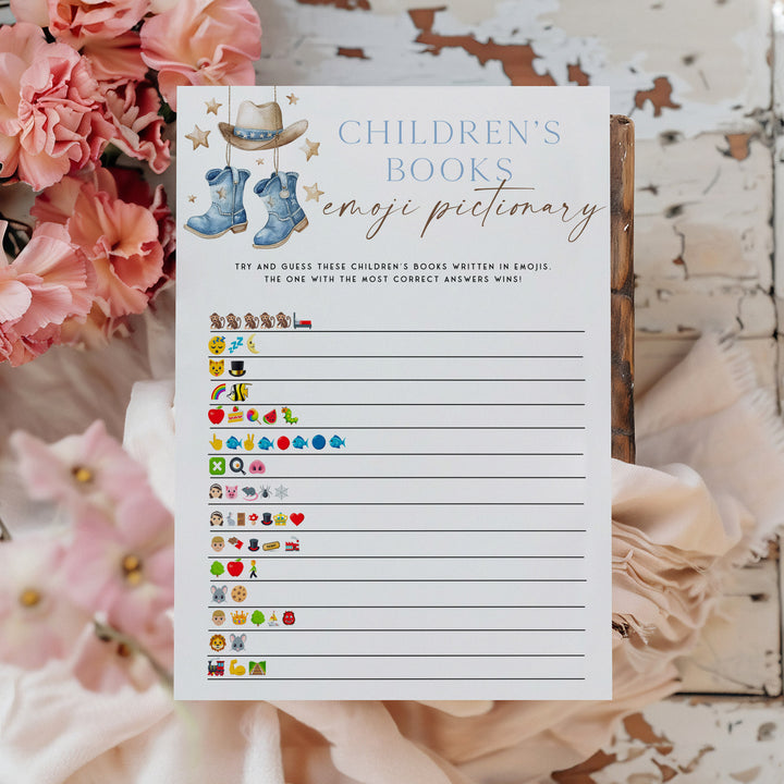 A Little Cowboy Baby Shower Games