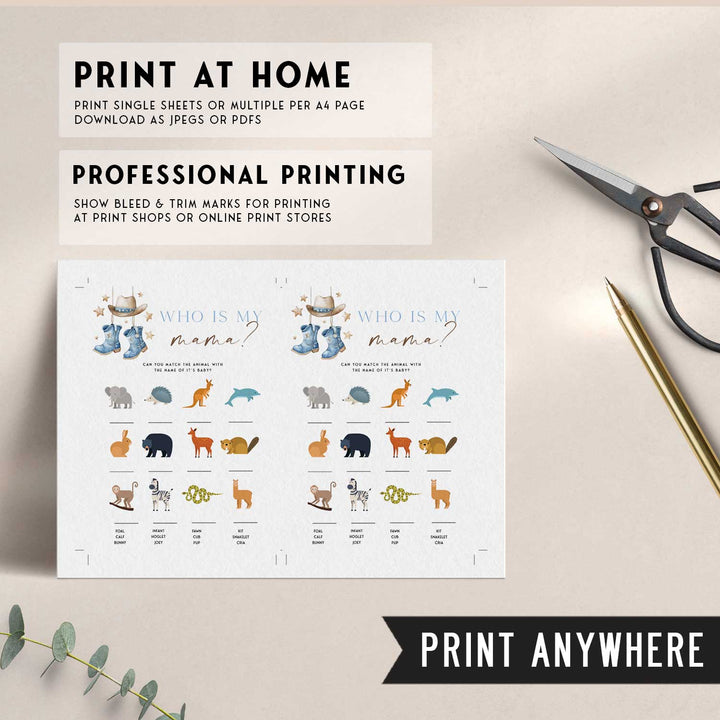 A Little Cowboy Baby Shower Games