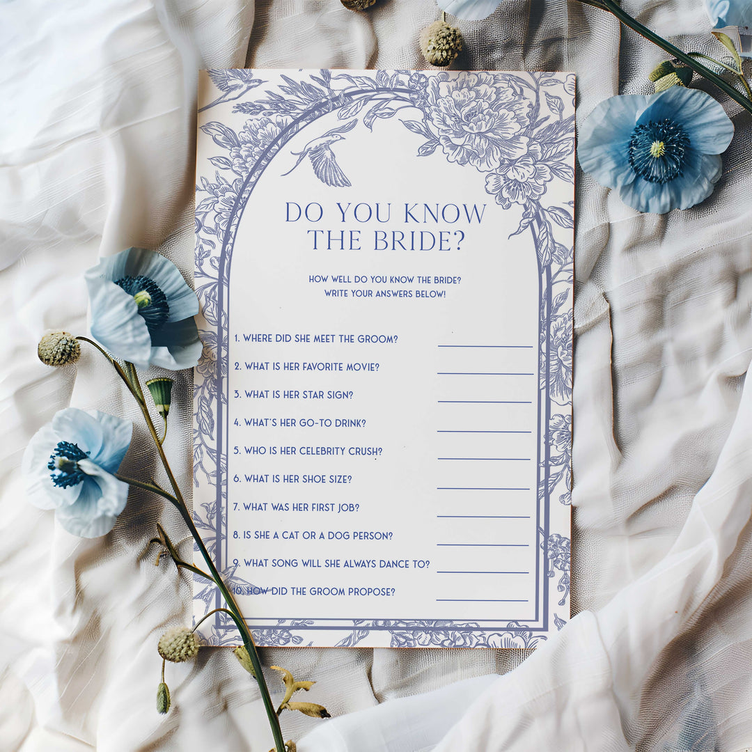35 Chinoiserie Bridal Shower Games