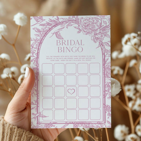 35 Chinoiserie Bridal Shower Pink Games