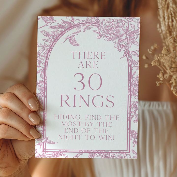 35 Chinoiserie Bridal Shower Pink Games