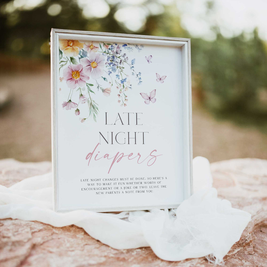 60 fully editable baby shower games in the theme of Baby In Bloom. These 60 games are perfect for a Baby In Bloom baby shower or Wildflower themed baby shower party.