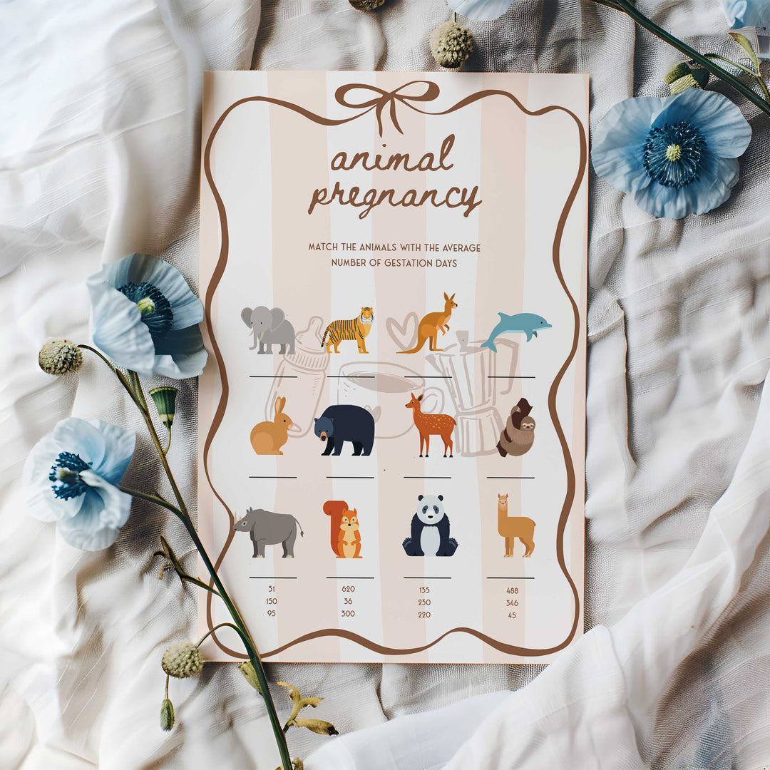 35 Baby Is Brewing Baby Shower Games