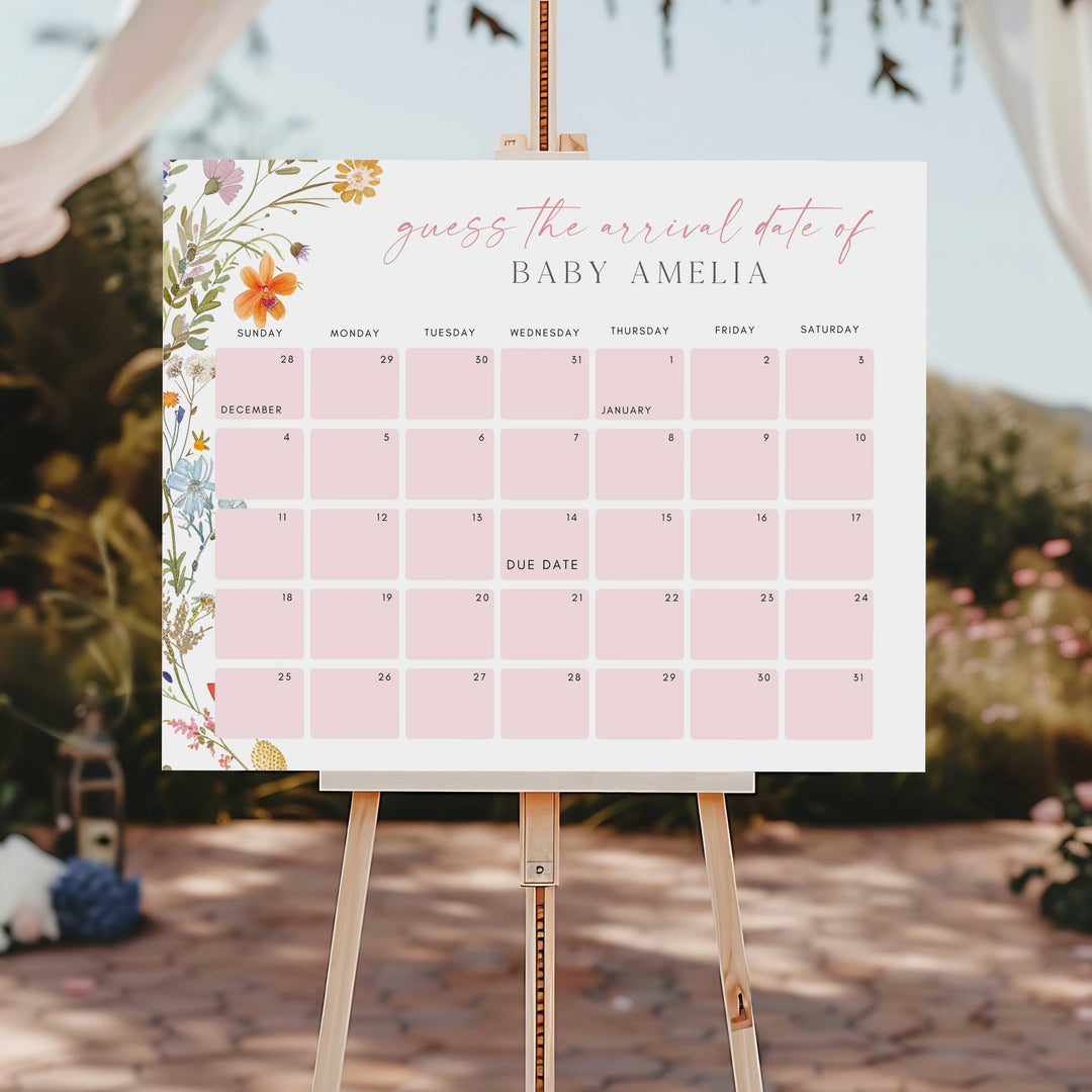 Guess The Baby Arrival Date Game