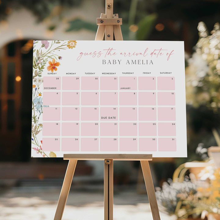 Guess The Baby Arrival Date Game