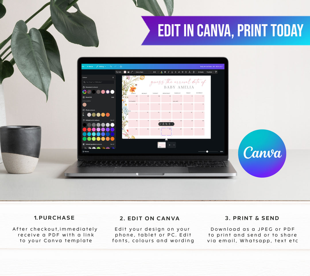 Guess The Baby Arrival Date Game