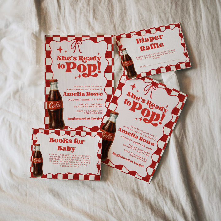 Ready To Pop Invitation & Cards