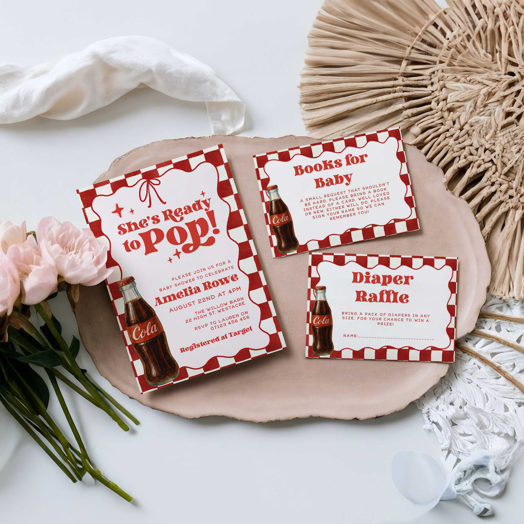 Ready To Pop Invitation & Cards
