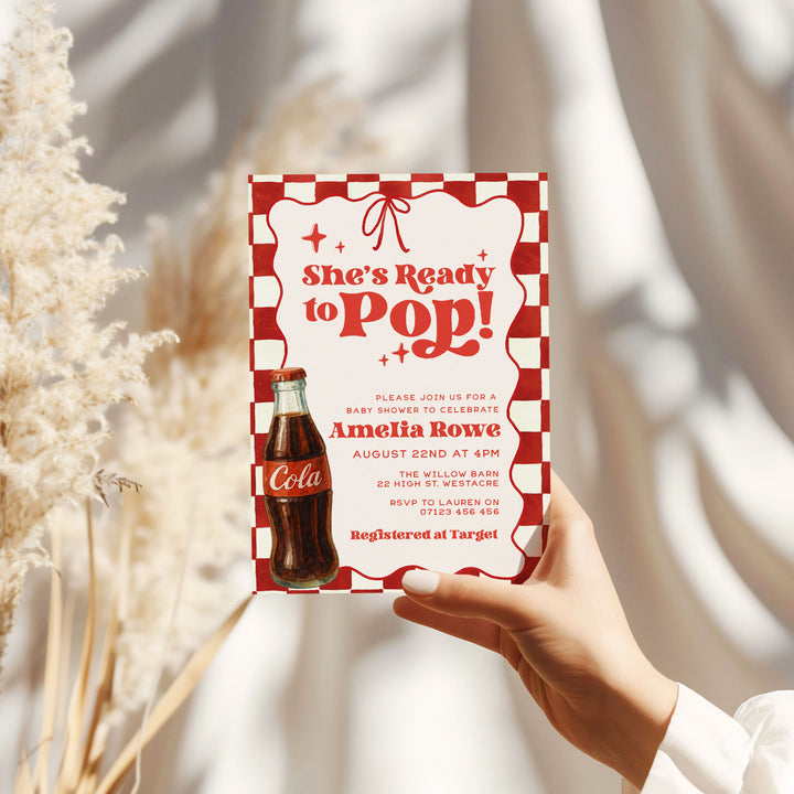 Ready To Pop Invitation