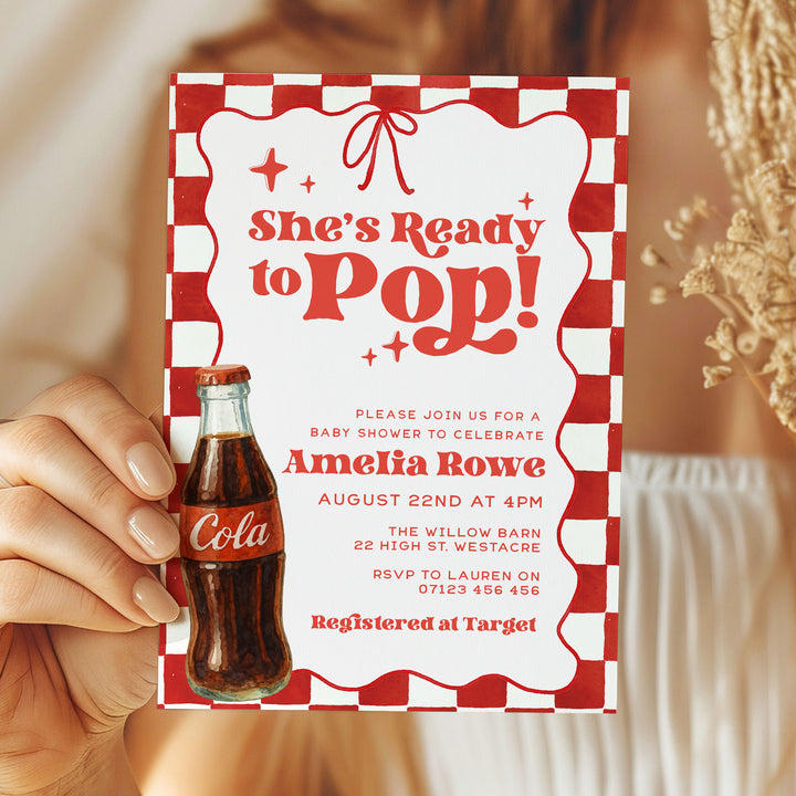 Ready To Pop Invitation