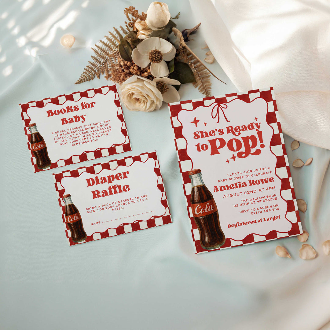 Ready To Pop Invitation & Cards