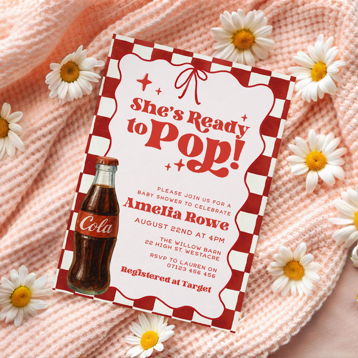 Ready To Pop Invitation