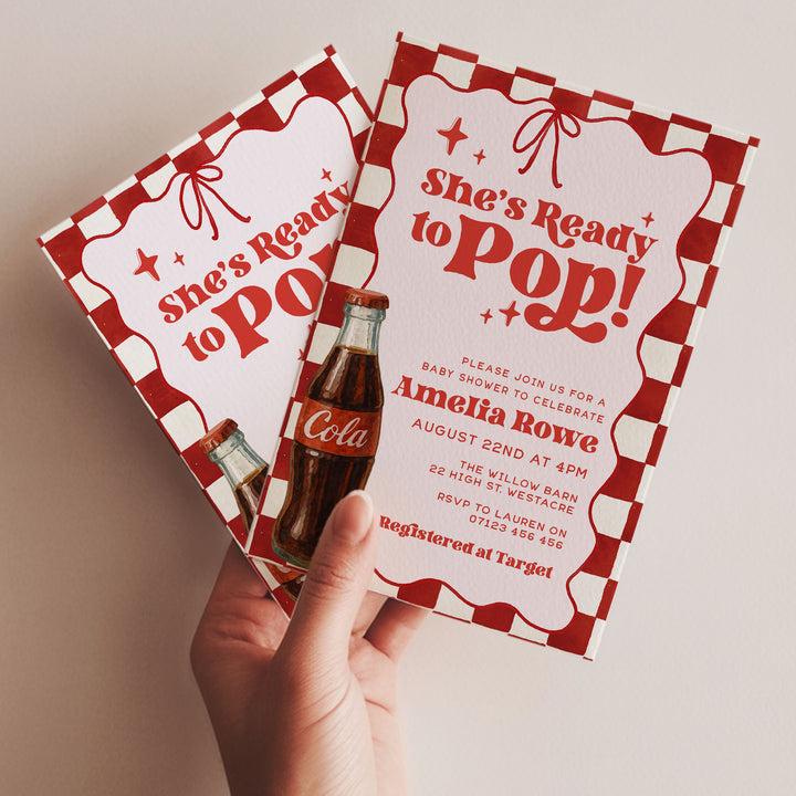 Ready To Pop Invitation
