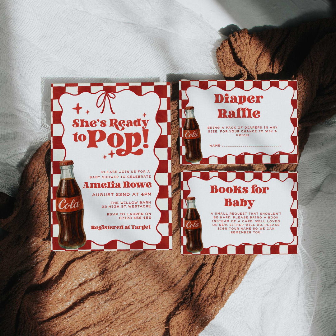 Ready To Pop Invitation & Cards