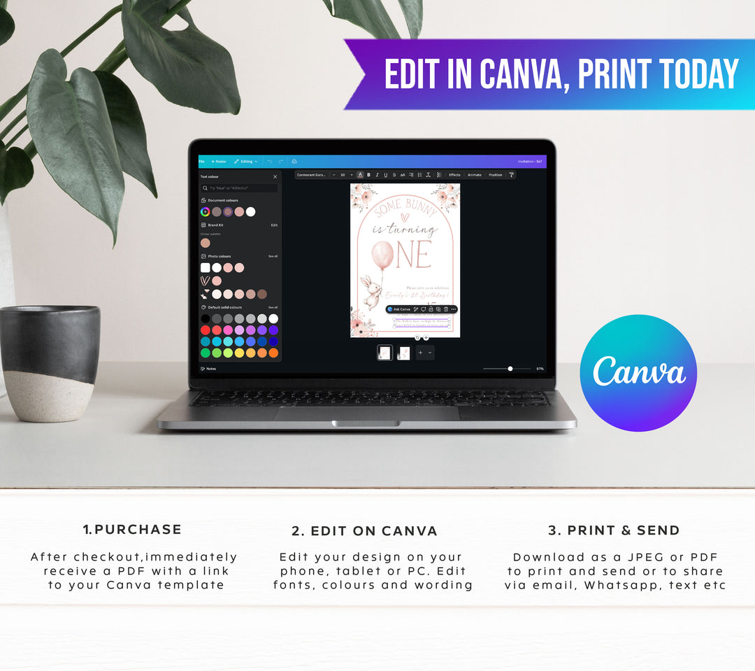 Some Bunny Is One Invitation