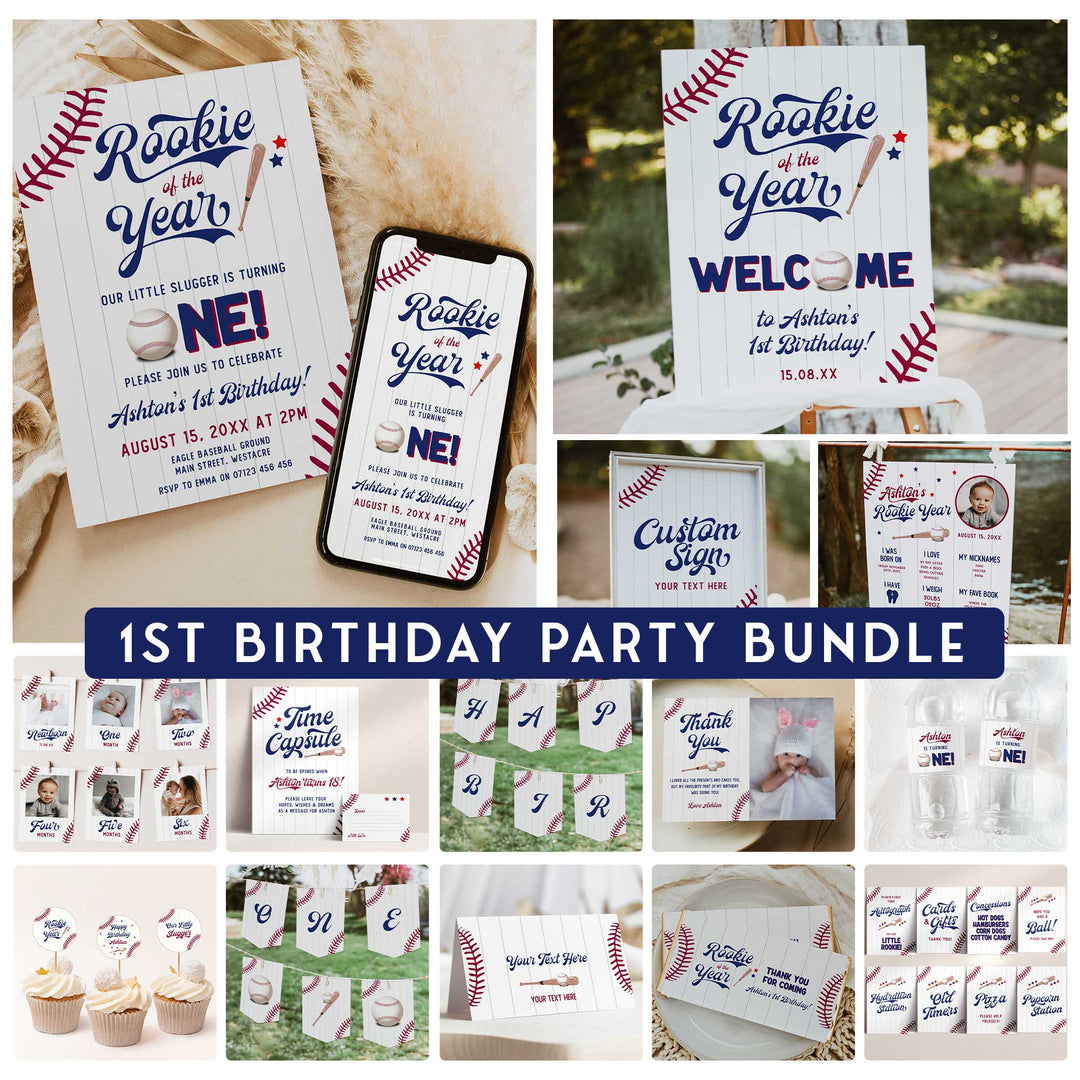 Rookie Of The Year Party Bundle