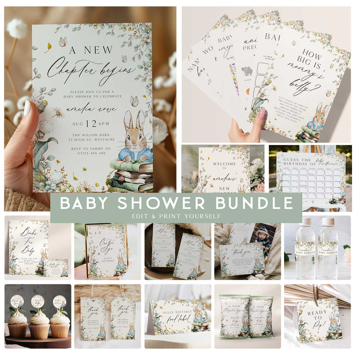 A New Chapter Baby Shower Bundle