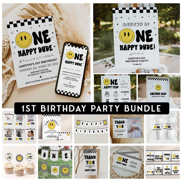 ONE Happy Dude Party Bundle