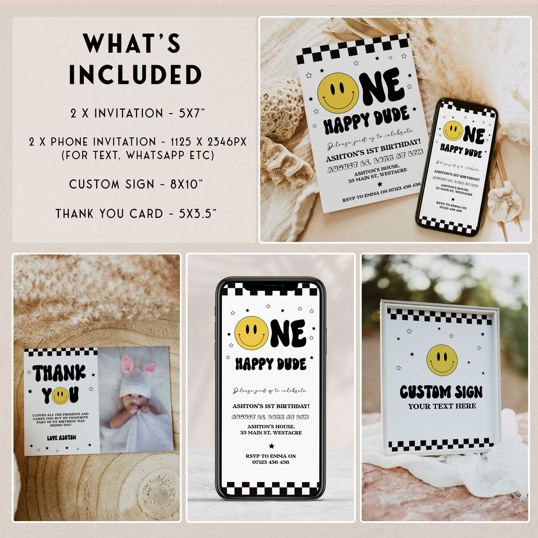 ONE Happy Dude Party Bundle
