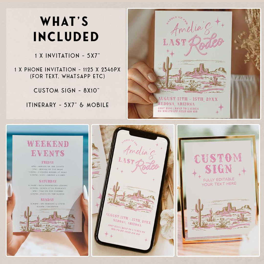 Her Last Rodeo Bachelorette Bundle