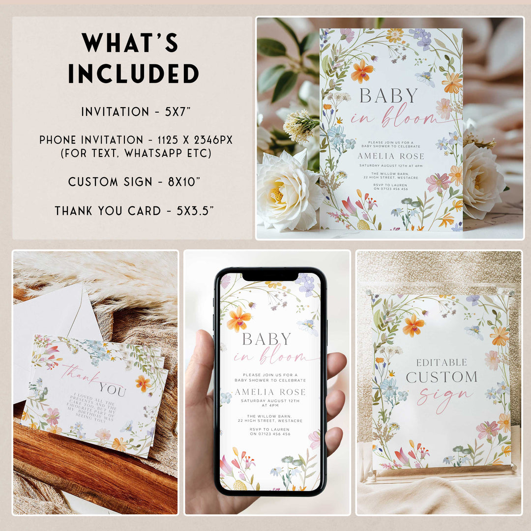 Wildflower Baby In Bloom Bundle
