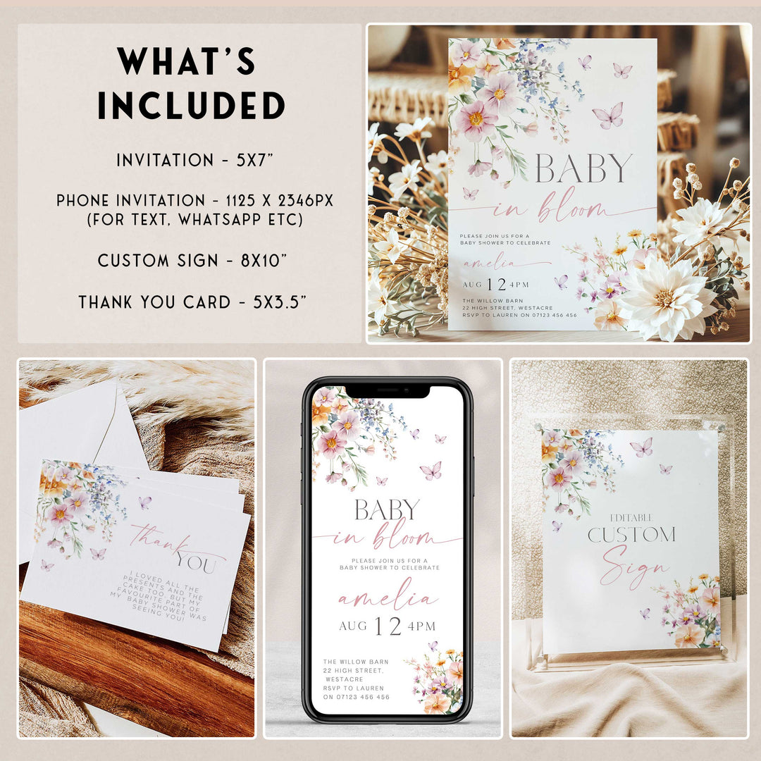 Baby In Bloom Baby Bundle