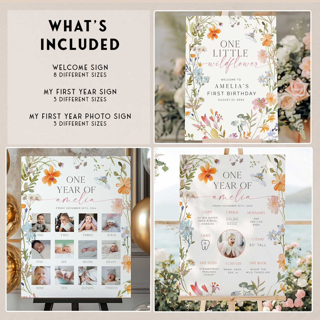 A Little Wildflower Birthday Bundle