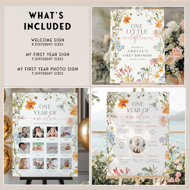 A Little Wildflower Birthday Bundle