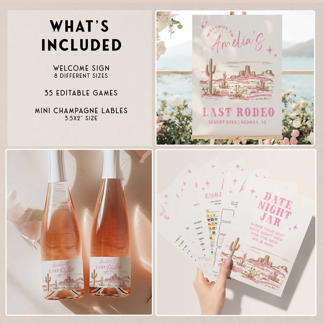Her Last Rodeo Bachelorette Bundle