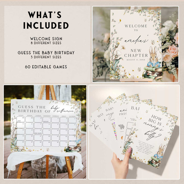 A New Chapter Baby Shower Bundle