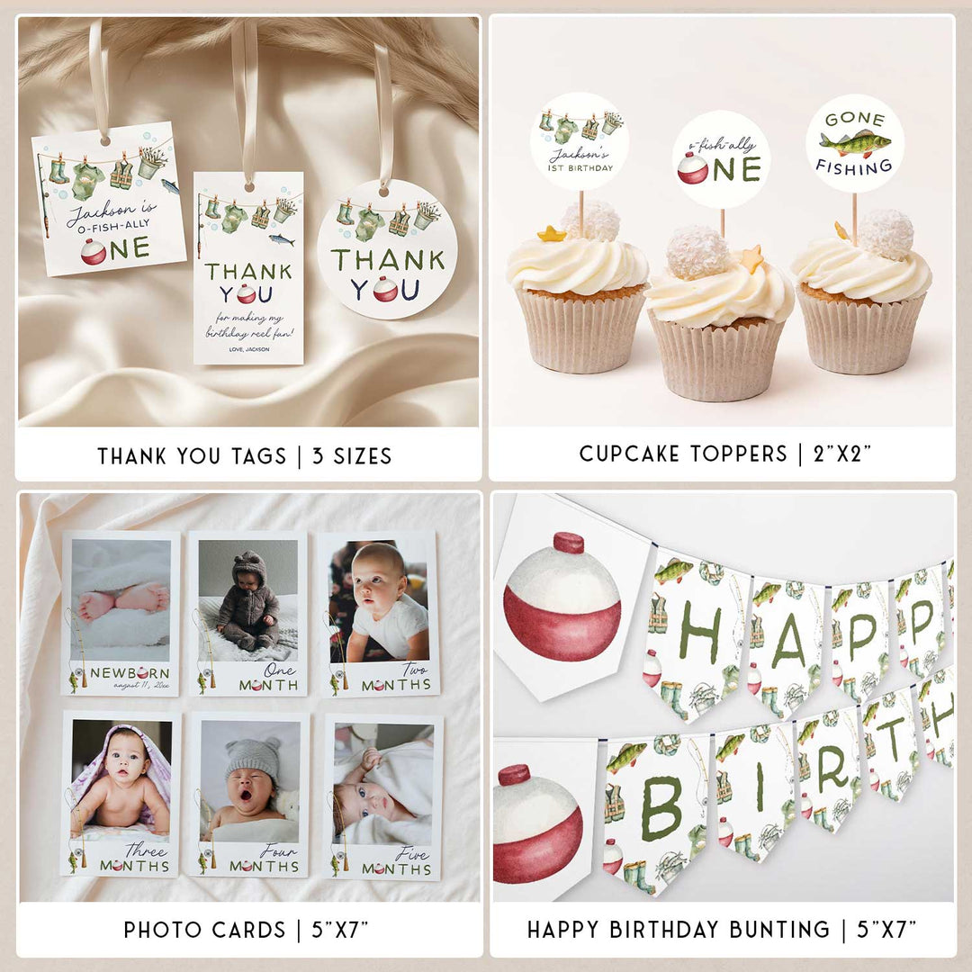 O-Fishally-One Birthday Party Bundle
