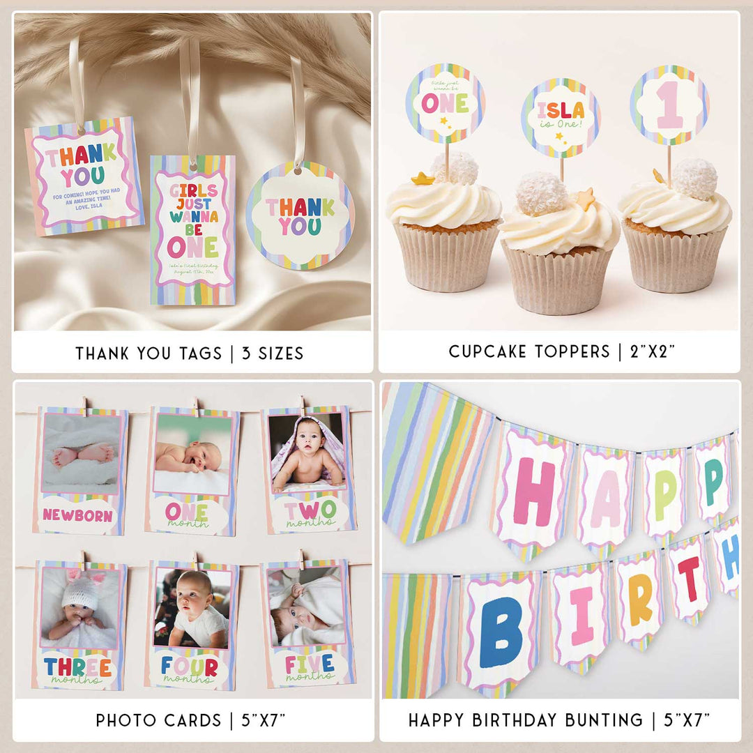 Girls Just Wanna Be One Party Bundle