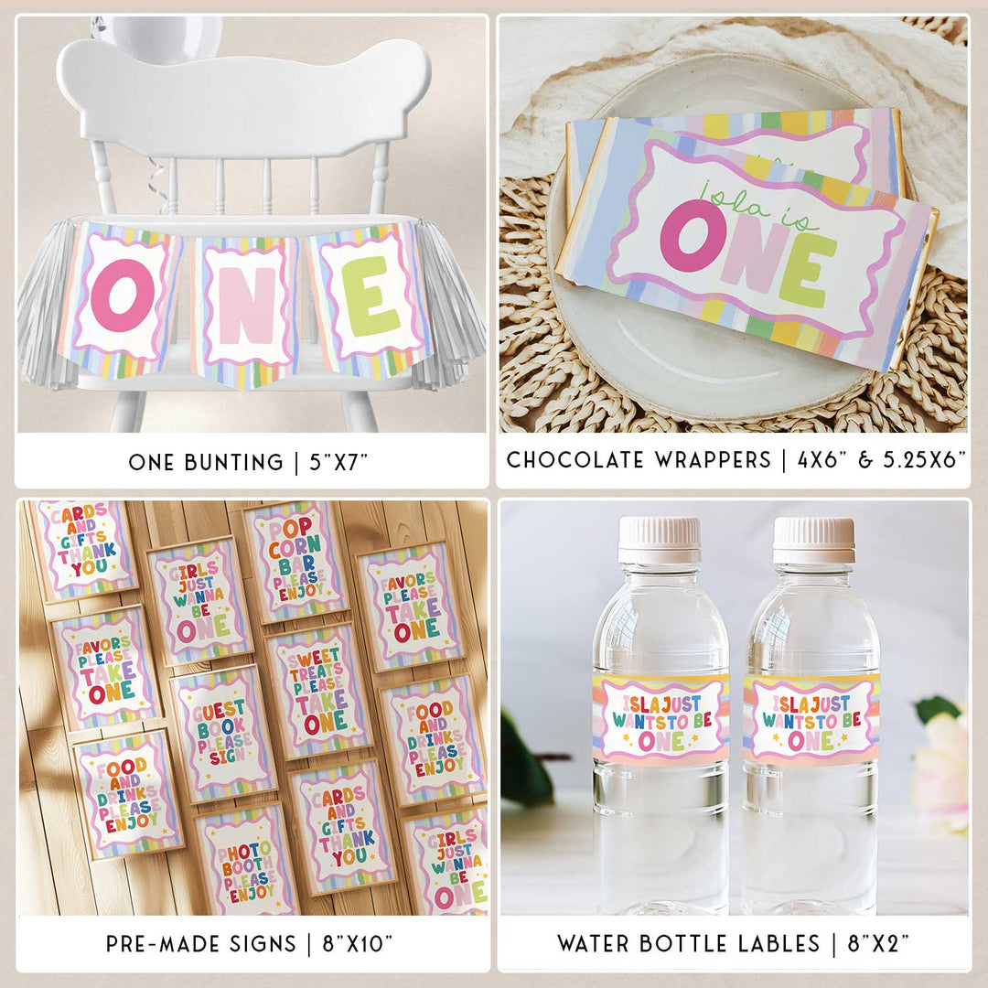 Girls Just Wanna Be One Party Bundle