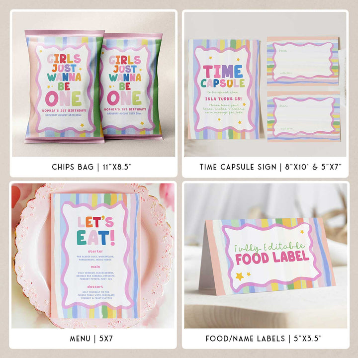 Girls Just Wanna Be One Party Bundle