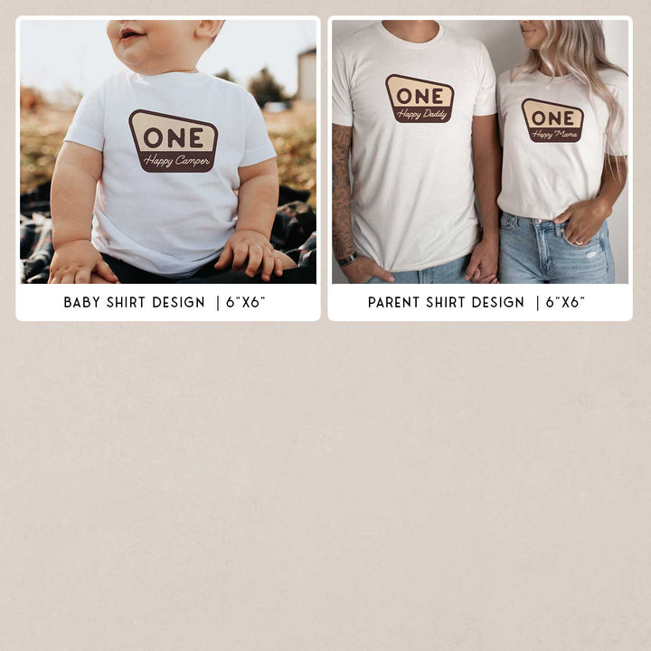 One Happy Camper Birthday Bundle Watercolor