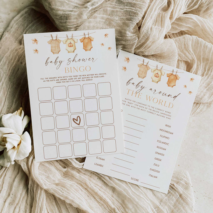 35 Fall Themed Baby Shower Games