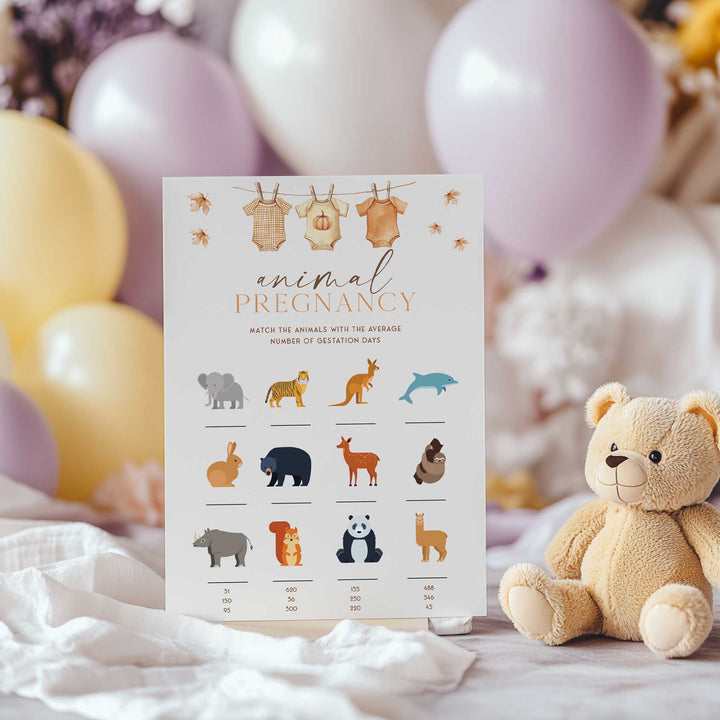 35 Fall Themed Baby Shower Games