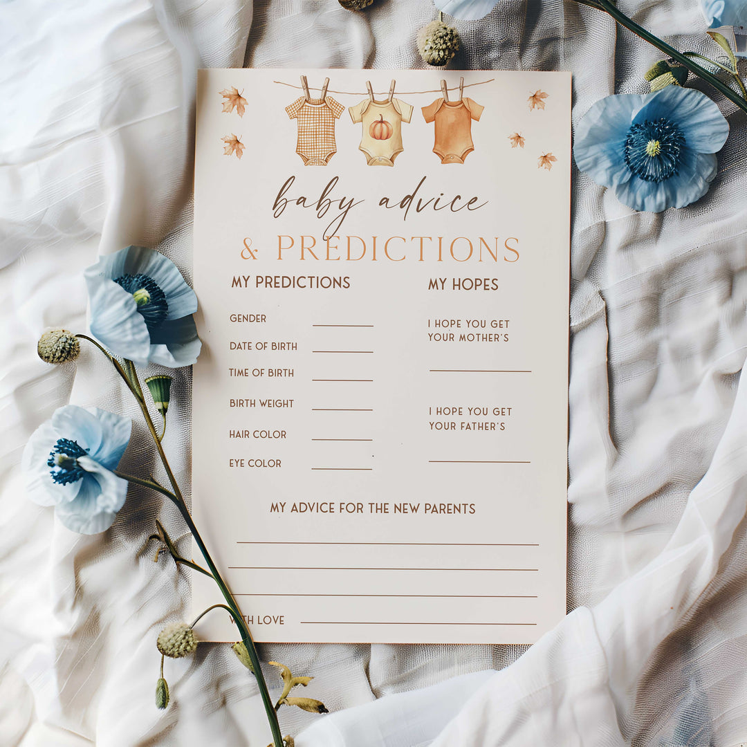 35 Fall Themed Baby Shower Games