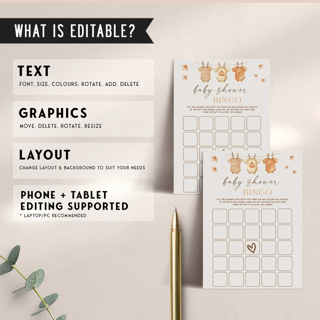 35 Fall Themed Baby Shower Games