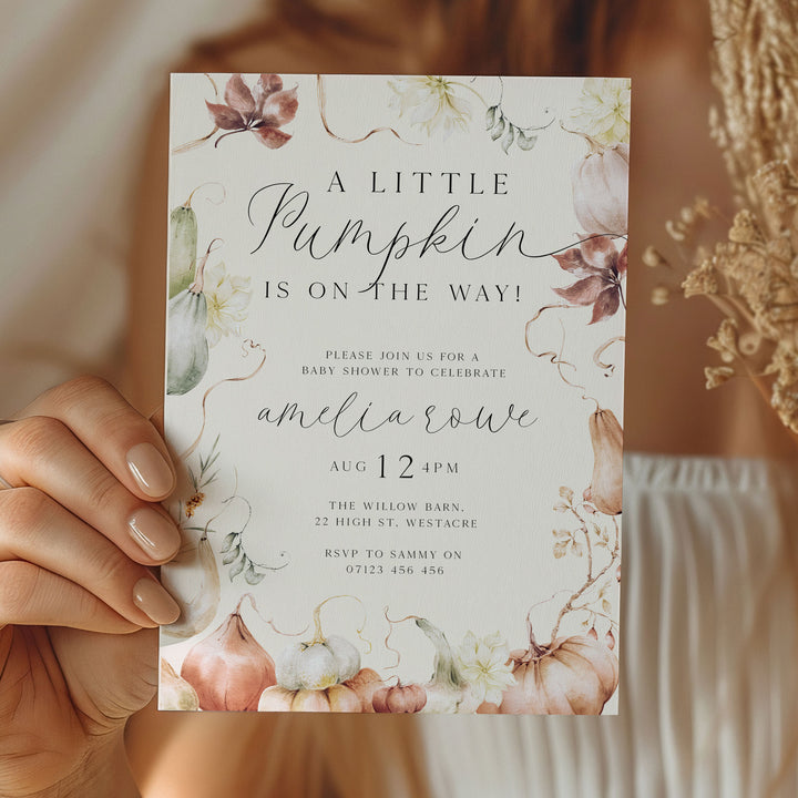Whimsical Baby Shower Invitation