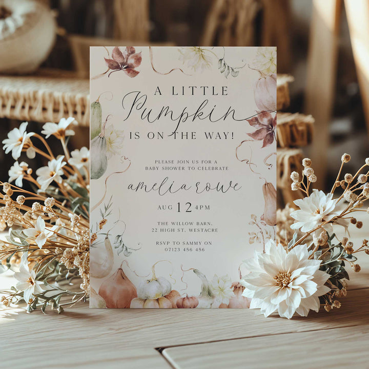 Whimsical Baby Shower Invitation