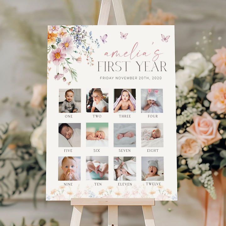 A Little Wildflower First Year In Photos